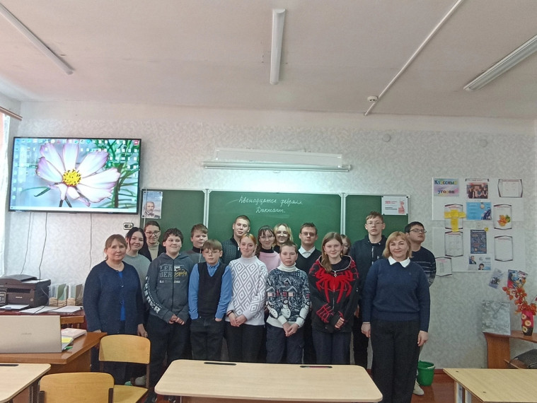 Встречи с интересными людьми села.